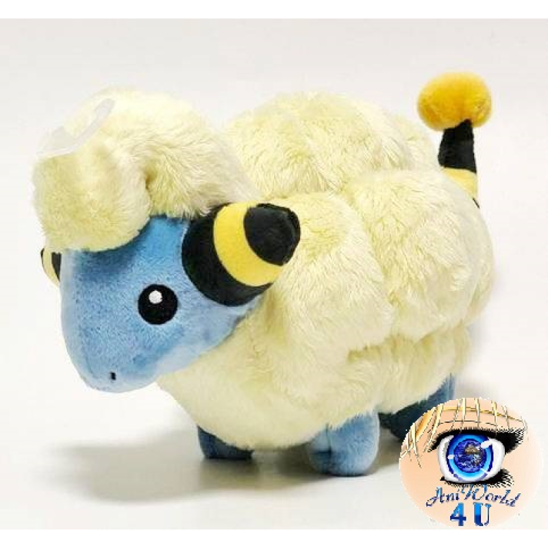 Officiële Pokemon knuffel Mareep 23cm (lang) San-Ei All Star